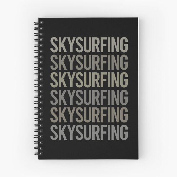 Item preview, Gray Text Art Skysurfing Skysurfer Sky Surfing designed and sold by TartSpiderWeb.