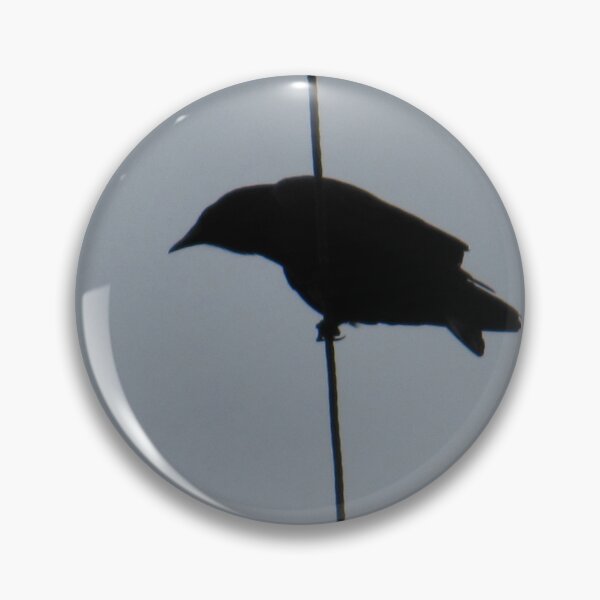 Item preview, Crow on a wire: silhouette designed and sold by DigitalEurydice.