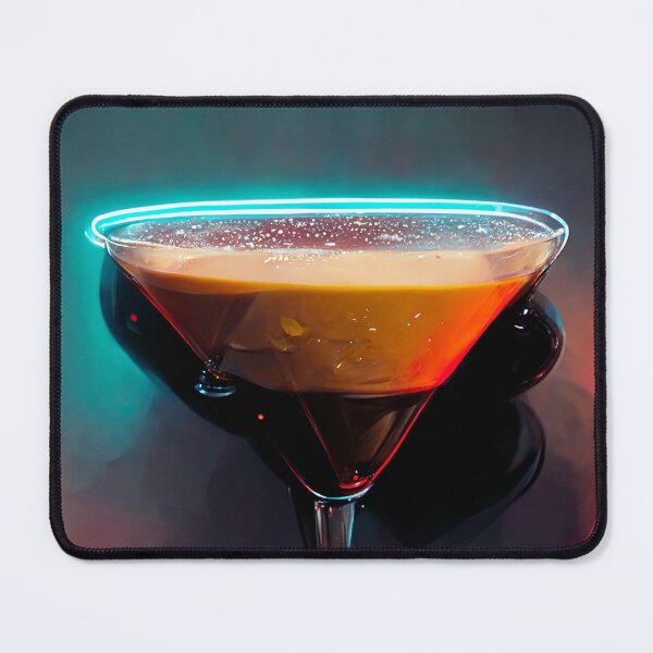 Item preview, Neon Aesthetic - Espresso Martini | Cocktail | Artwork | Illustration designed and sold by DadoDesigns.