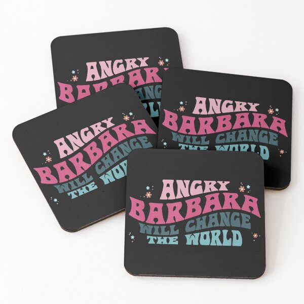 Item preview, Angry Barbara will change the World Barbara Flower Tie Dye designed and sold by Jackwidforss.