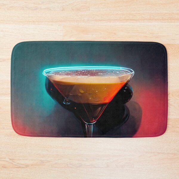 Item preview, Neon Aesthetic - Espresso Martini | Cocktail | Artwork | Illustration designed and sold by Designsssssssssssssssss.