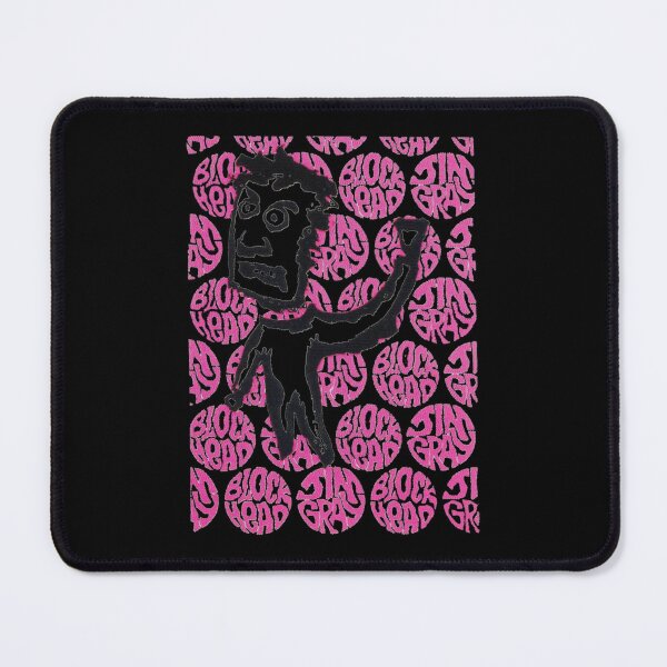 Item preview, Jim Gray Blockhead Skateboard T Shirt Design Sticker designed and sold by mariannilda70.