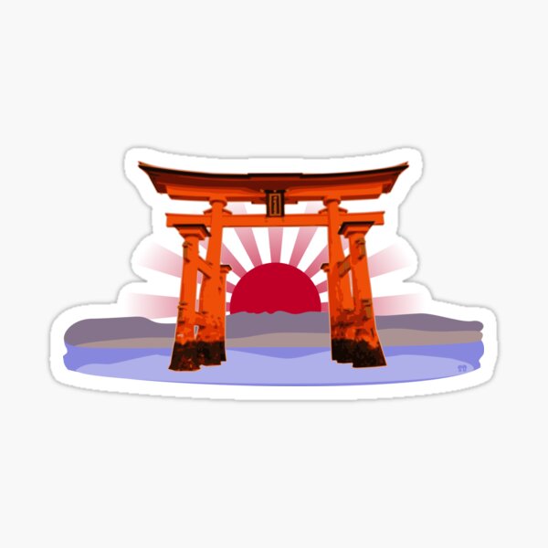 Japan - Torii Sticker