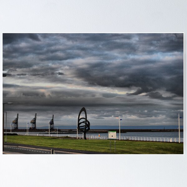 Item preview, aberafan beach and docks designed and sold by zacco.