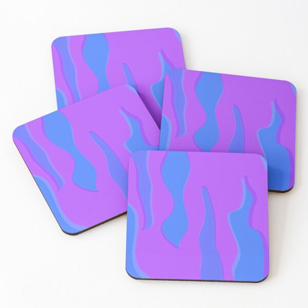Item preview, Zebra Print Purple and Blue Zebra Stripes Wild Animal Print Preppy Decor Modern Zebra Pattern designed and sold by theprintedclub.