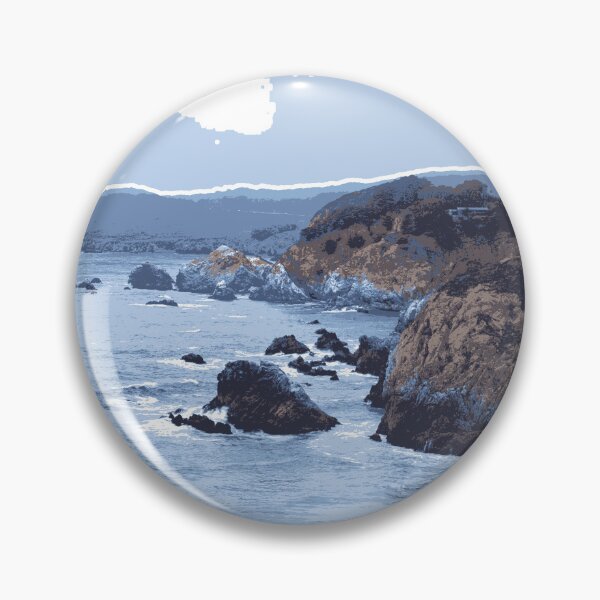 Item preview, Rocky Seashore at Day designed and sold by SystemLion.