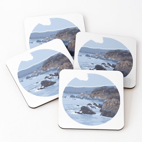 Item preview, Rocky Seashore at Day designed and sold by SystemLion.
