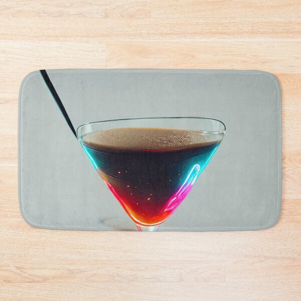 Item preview, Neon Aesthetic - Espresso Martini | Cocktail | Artwork | Illustration designed and sold by Designsssssssssssssssss.