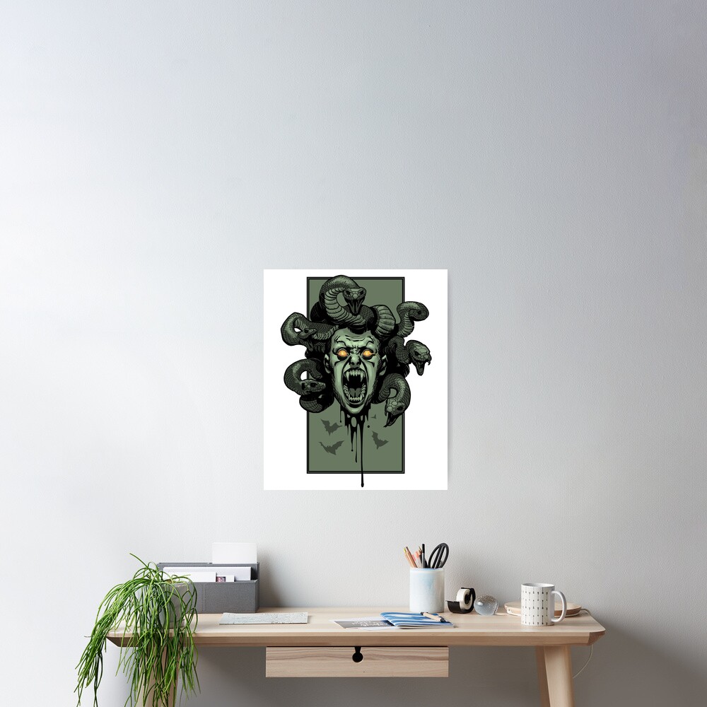 severed head of medusa