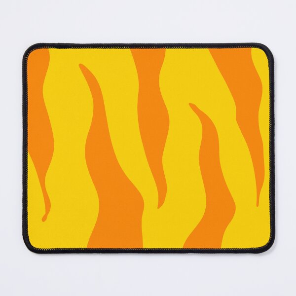 Item preview, Zebra Print Yellow and Orange Zebra Stripes Wild Animal Print Preppy Decor Modern Zebra Pattern designed and sold by theprintedclub.