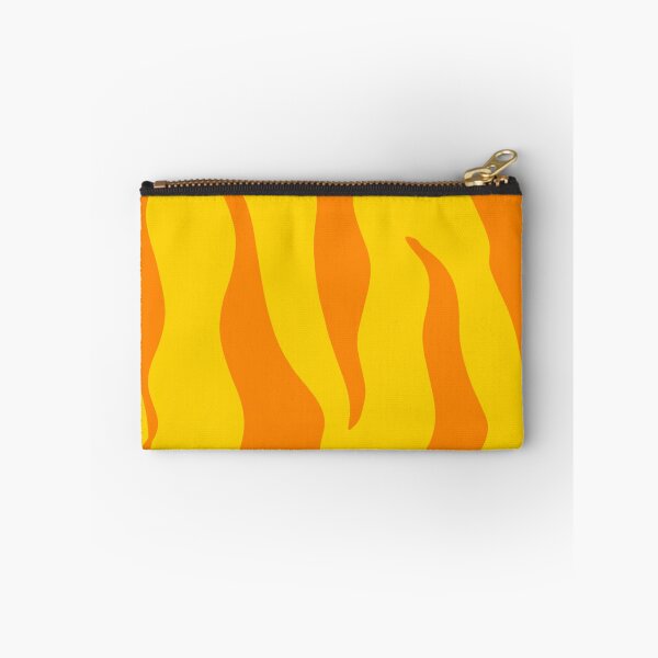 Item preview, Zebra Print Yellow and Orange Zebra Stripes Wild Animal Print Preppy Decor Modern Zebra Pattern designed and sold by theprintedclub.