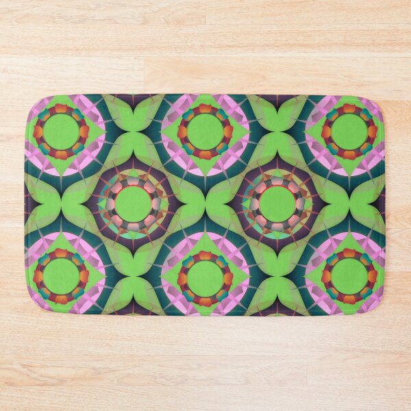 Item preview,  Morrocan inspired repeating tile pattern in muted tones designed and sold by ditzy-designs.