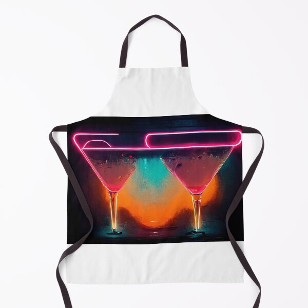Item preview, Neon Aesthetic - Espresso Martini | Cocktail | Artwork | Illustration designed and sold by DadoDesigns.