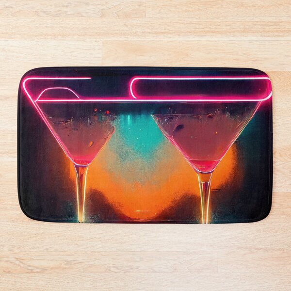 Item preview, Neon Aesthetic - Espresso Martini | Cocktail | Artwork | Illustration designed and sold by Designsssssssssssssssss.