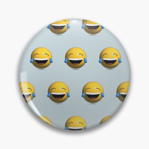 Item preview, Laughing yellow face 3D rendering pattern designed and sold by EngineerGoC.