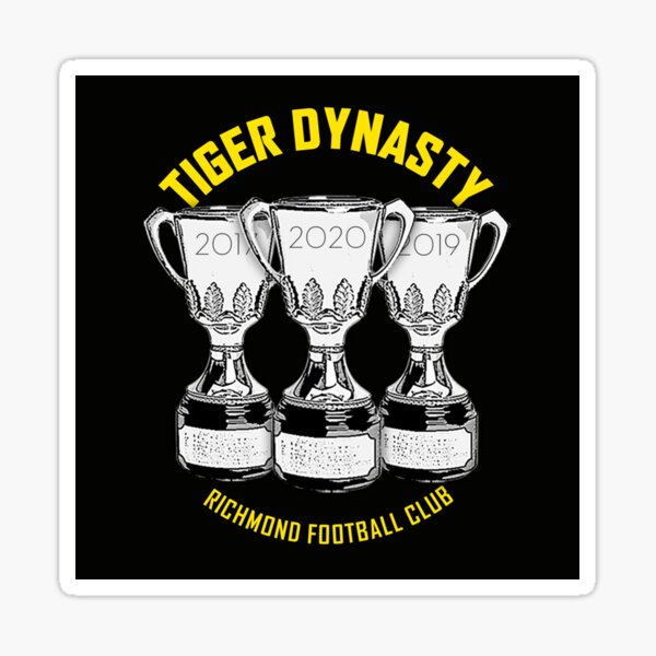 Item preview, Tiger Dynasty Richmond Tigers Sticker designed and sold by jeiiayesha.