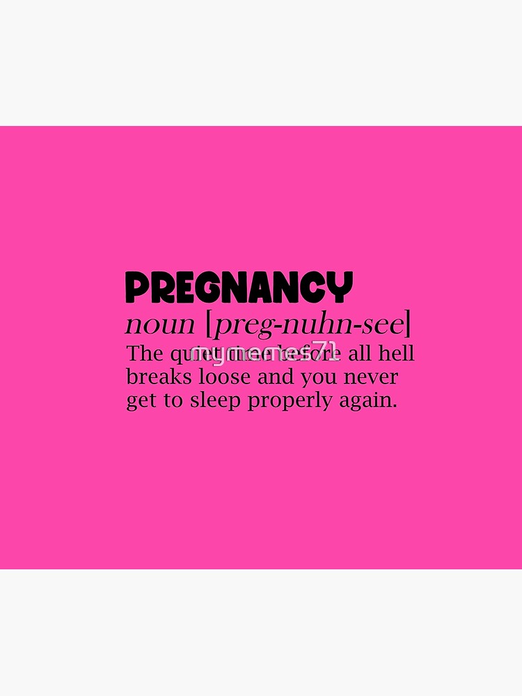"Pregnancy noun meme" Poster for Sale by mymemes71 Redbubble