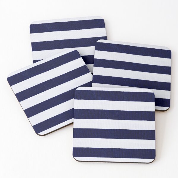 Item preview, Geelong FC Blue and White Stripes  designed and sold by ijdesigns.