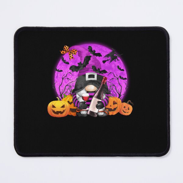 Item preview, Wine Gnome Halloween Pumpkin spooky scary funny cute designed and sold by beckadamr.
