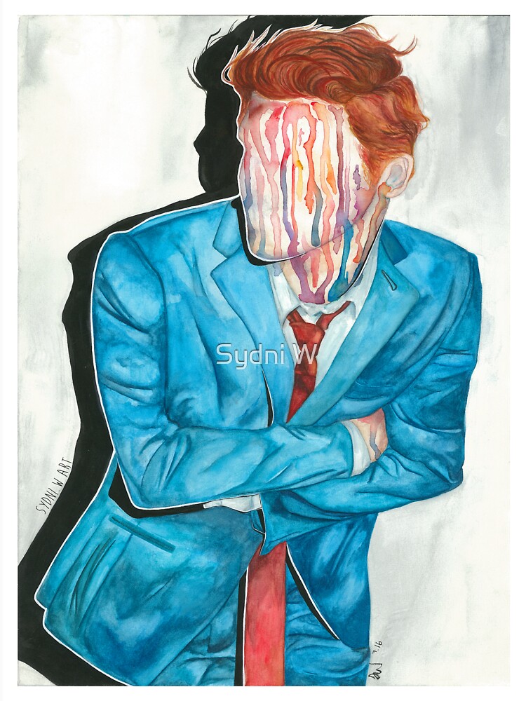 gerard way drip portrait by sydni-w
