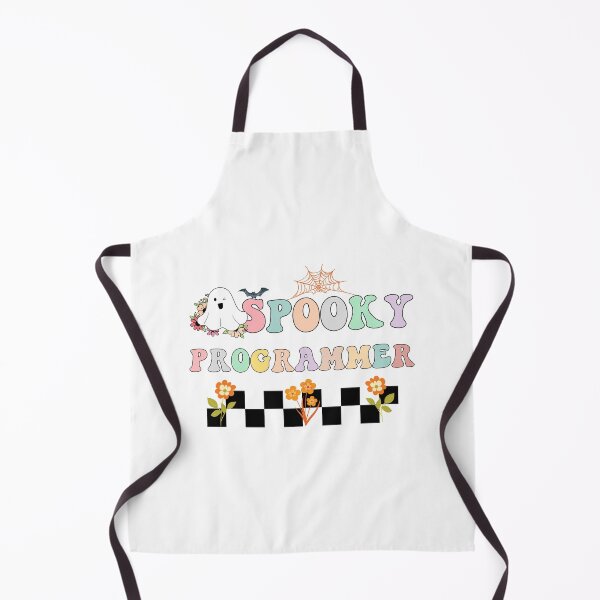 Item preview, Groovy Spooky Programmer Cute Floral Halloween Ghost designed and sold by Karry-Pat.