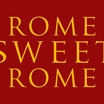 Artwork thumbnail, ROME SWEET ROME by KAI-Studio