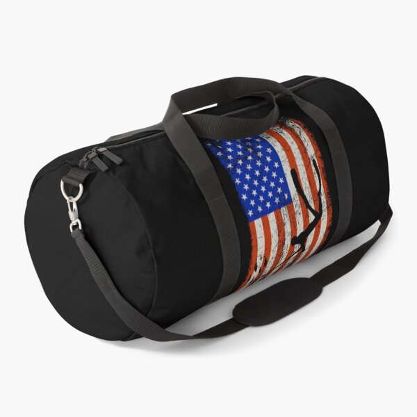 Item preview, American Flag 4th of July USA Spearfishing Spearfisher Fishing designed and sold by TastefulTees.