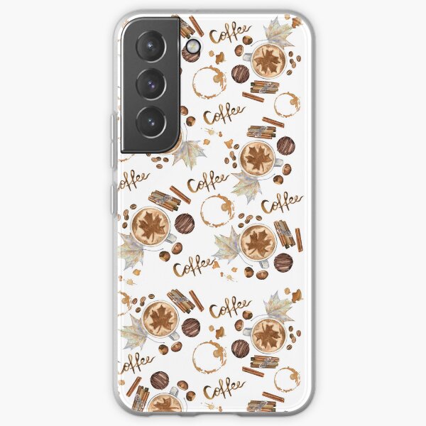 Fall Coffee Samsung Galaxy Soft Case