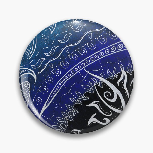 Item preview, Blue Lotus whimsy designed and sold by Karen  Todman -Aroca Designs-.