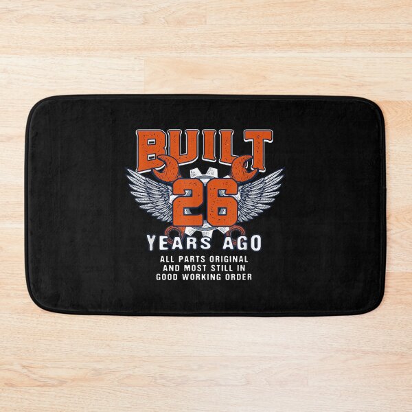 Item preview, Built 26 Years Ago 26th Birthday 26 Years Old Bday Car Lover designed and sold by Axelhellquis.