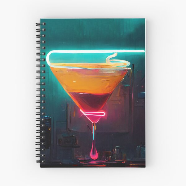 Item preview, Neon Aesthetic - Espresso Martini | Cocktail | Artwork | Illustration designed and sold by Designsssssssssssssssss.