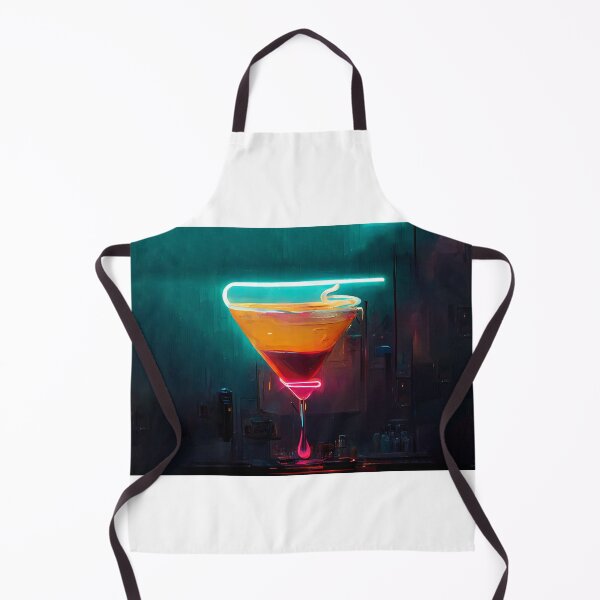 Item preview, Neon Aesthetic - Espresso Martini | Cocktail | Artwork | Illustration designed and sold by Designsssssssssssssssss.