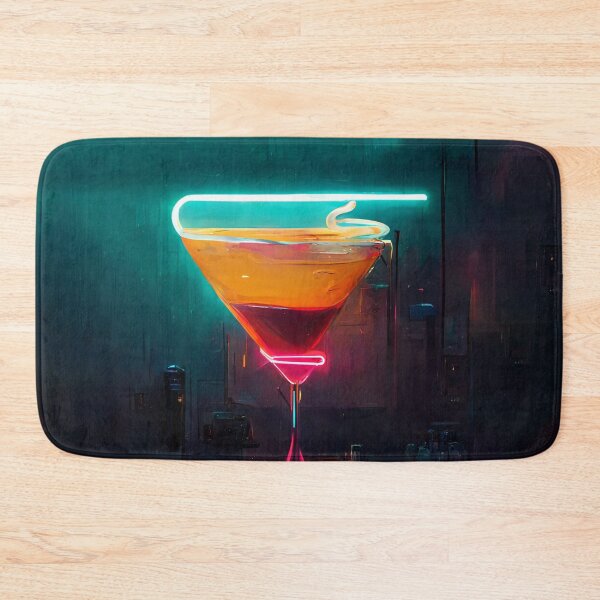 Item preview, Neon Aesthetic - Espresso Martini | Cocktail | Artwork | Illustration designed and sold by Designsssssssssssssssss.