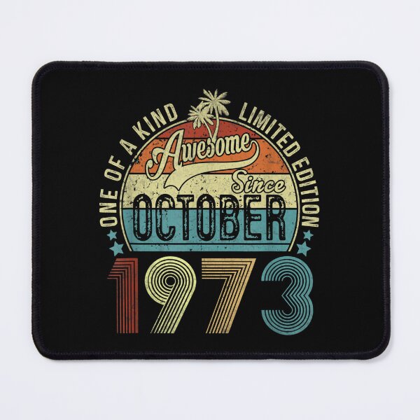 Item preview, Vintage October 1973 Limited Edition 49th Birthday Gifts designed and sold by Jackwidforss.