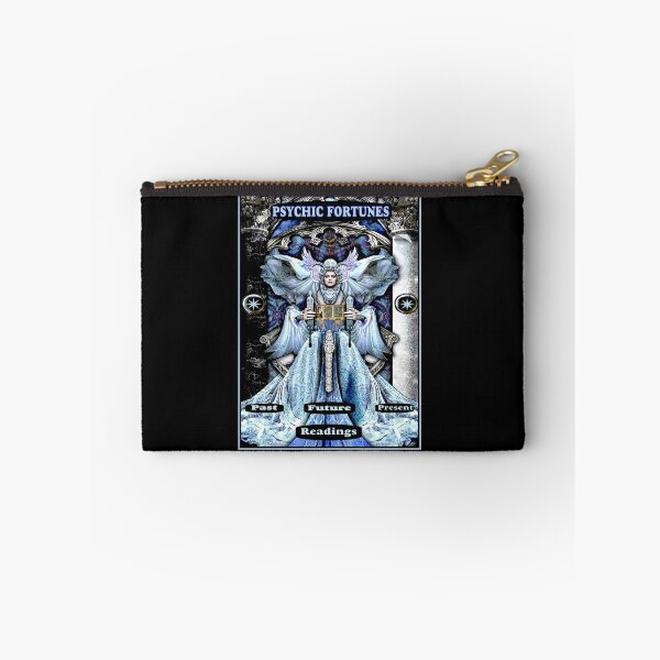 Item preview, PSYCHIC FORTUNES : Vintage Gypsy Card Reading Advertising Print designed and sold by posterbobs.