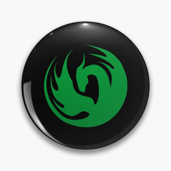 Item preview, Chi Kappa Delta Dragons Round Emblem   designed and sold by cutegirlsdesign.