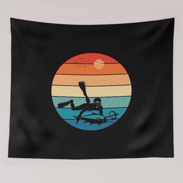 Item preview, Spearfishing Spearfisher Spearfisherman Fishing designed and sold by TastefulTees.