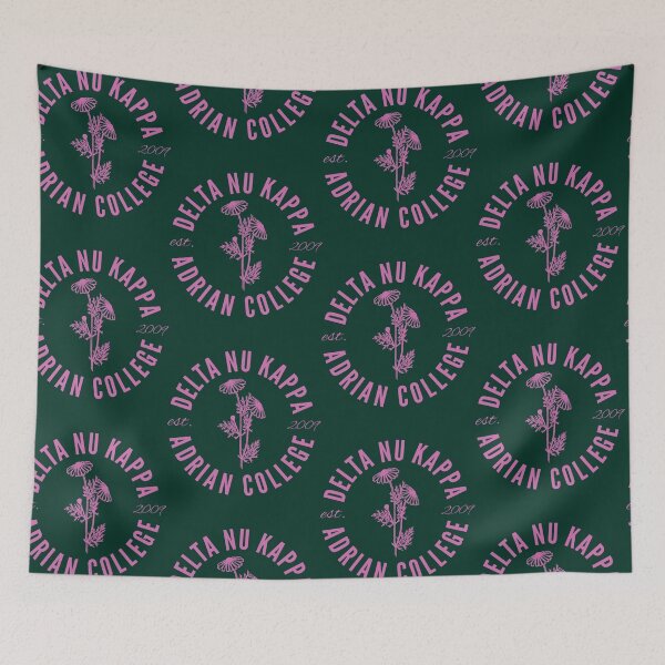 Item preview, Delta Nu Kappa - Daisy Logo   designed and sold by cutegirlsdesign.