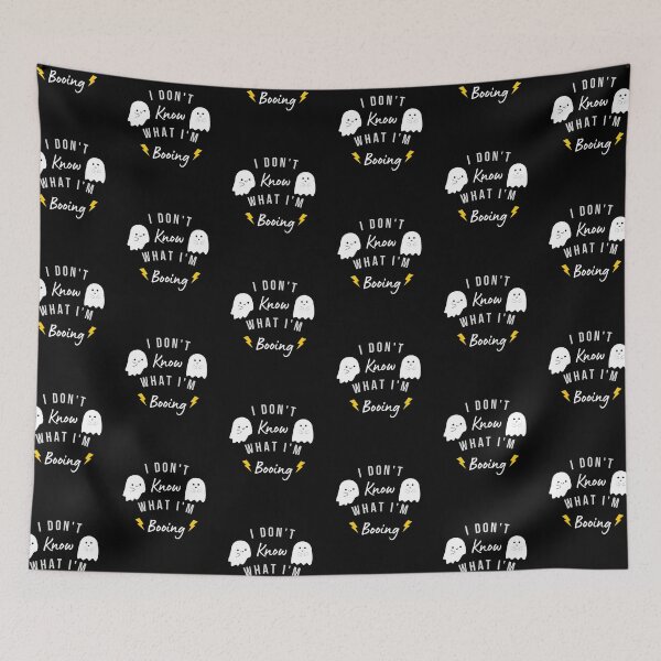 Item preview, I Dont Know What Im Booing - Halloween ghosts booing designed and sold by Magic Touch  ⭐⭐⭐⭐⭐.