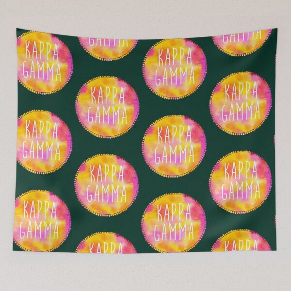 Item preview, Kappa Gamma Watercolor Sorority     designed and sold by cutegirlsdesign.