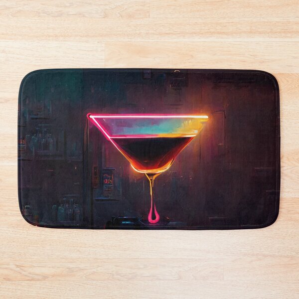 Item preview, Neon Aesthetic - Espresso Martini | Cocktail | Artwork | Illustration designed and sold by Designsssssssssssssssss.