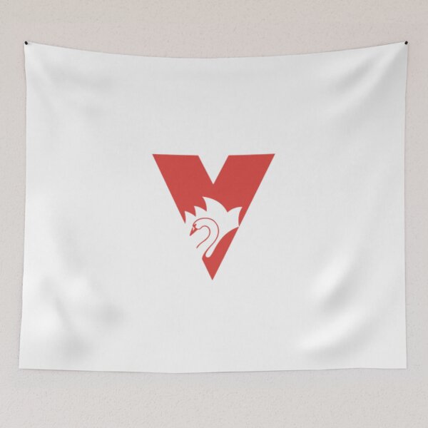 Item preview, Swans Finals 2024 Red and White designed and sold by ijdesigns.