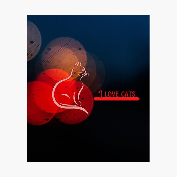 Item preview, I love my cat designed and sold by RAJSHIVA.