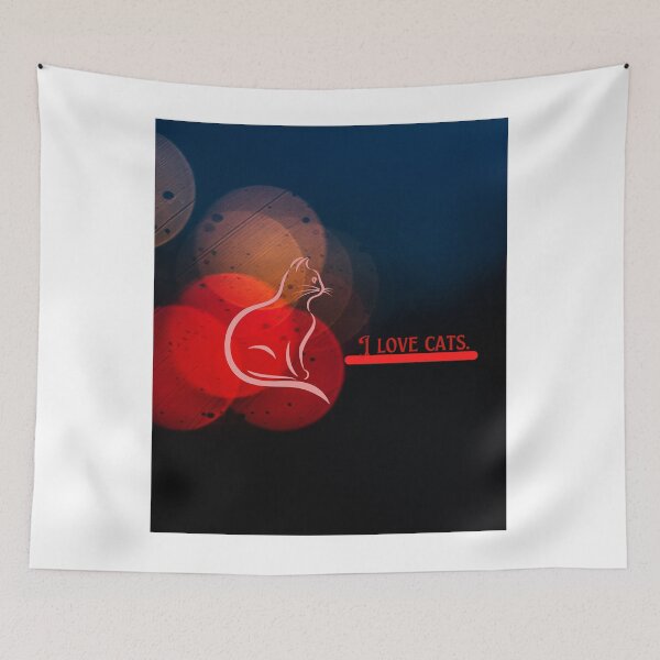 Item preview, I love my cat designed and sold by RAJSHIVA.