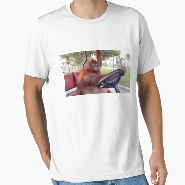 Item preview, Orangutan Driving Golf Cart designed and sold by Bowdy44.