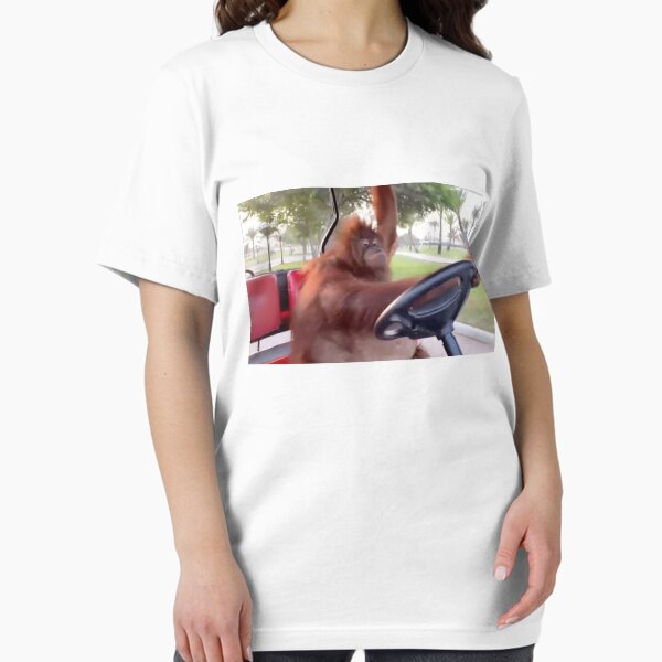 Item preview, Orangutan Driving Golf Cart designed and sold by Bowdy44.