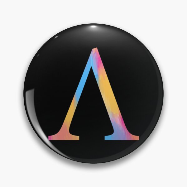 Item preview, Sunrise Lambda Letter   designed and sold by cutegirlsdesign.