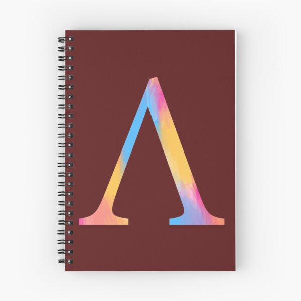 Item preview, Sunrise Lambda Letter   designed and sold by cutegirlsdesign.