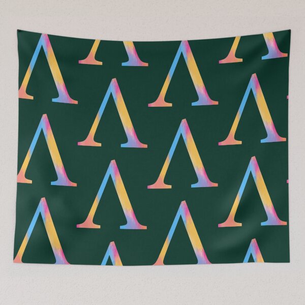 Item preview, Sunrise Lambda Letter   designed and sold by cutegirlsdesign.