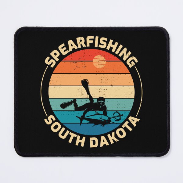 Item preview, Spearfishing Spearfisher Fishing South Dakota designed and sold by TastefulTees.